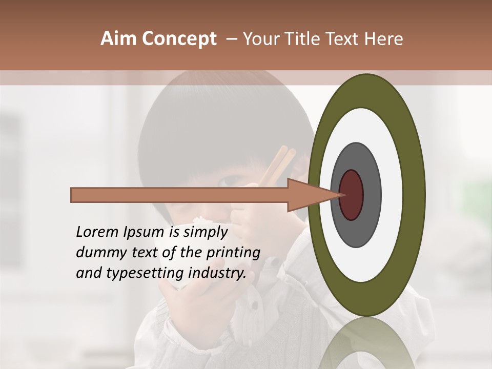 Dining Face Kitchen PowerPoint Template