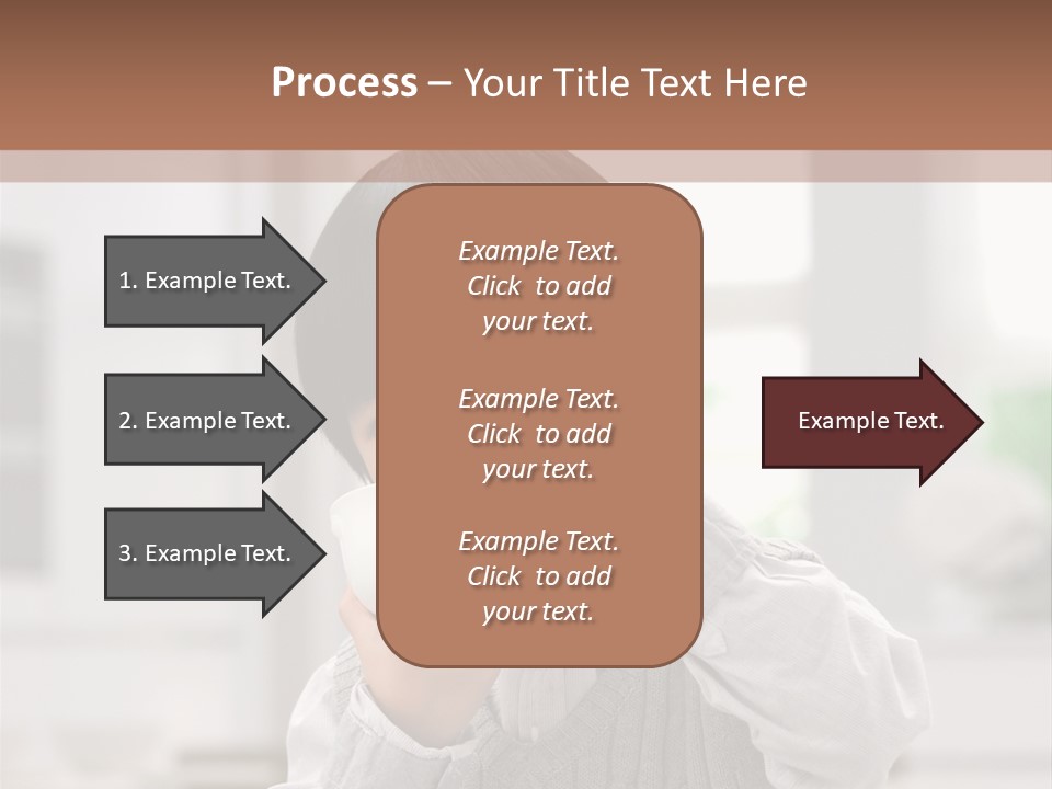 Dining Face Kitchen PowerPoint Template