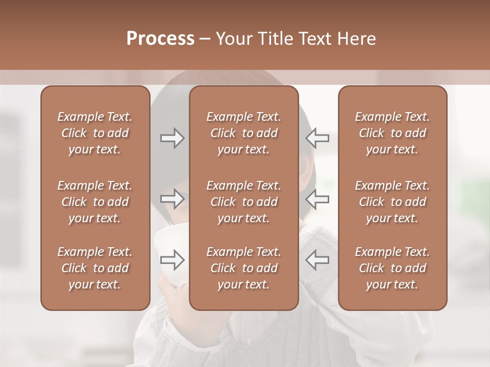 Dining Face Kitchen PowerPoint Template