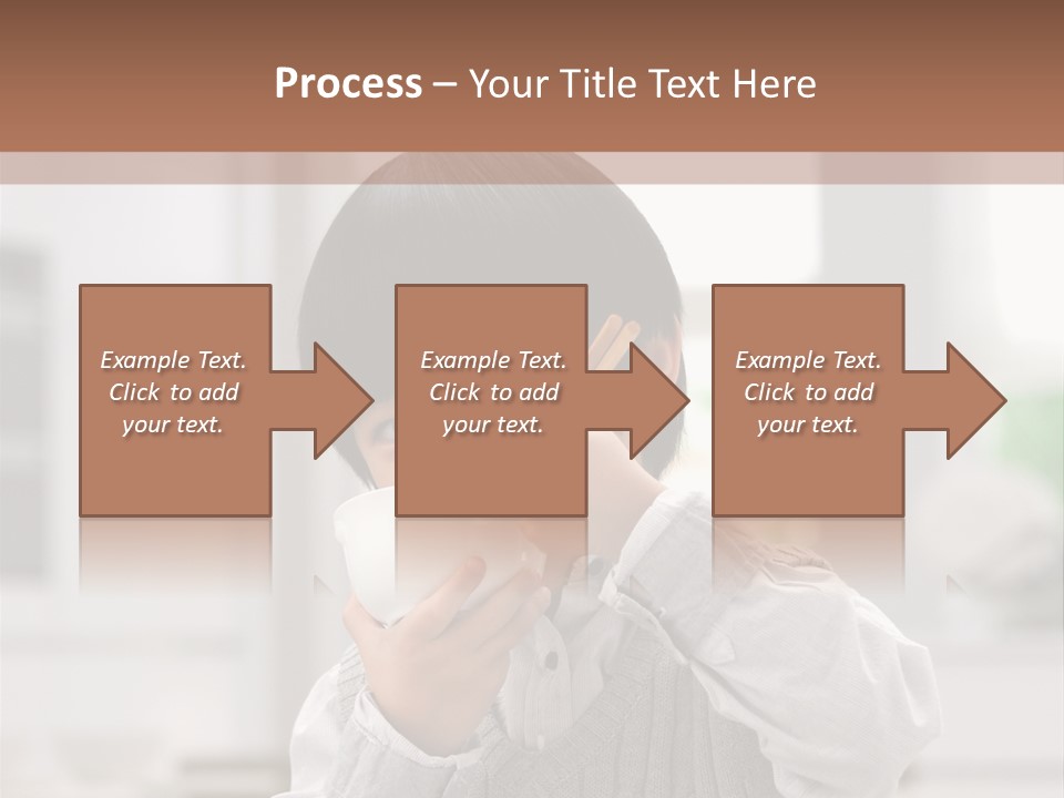 Dining Face Kitchen PowerPoint Template