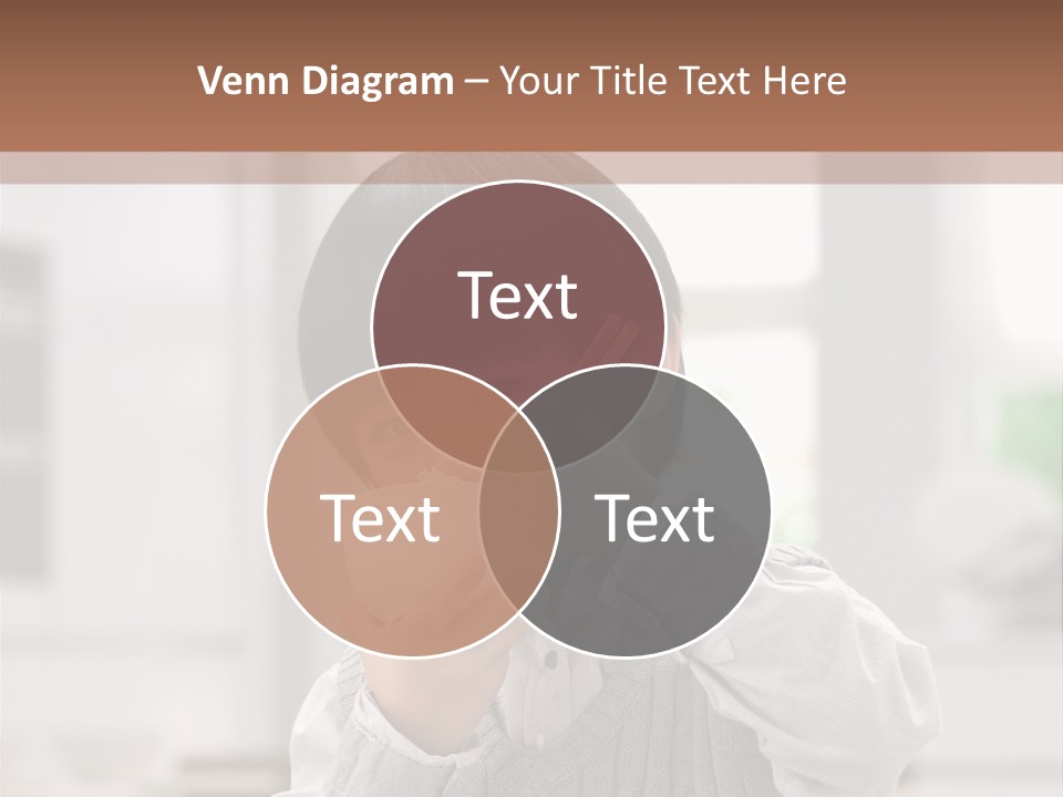 Dining Face Kitchen PowerPoint Template