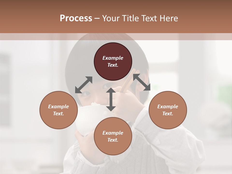Dining Face Kitchen PowerPoint Template