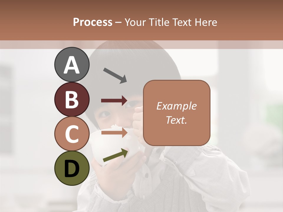 Dining Face Kitchen PowerPoint Template