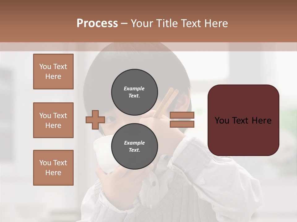 Dining Face Kitchen PowerPoint Template