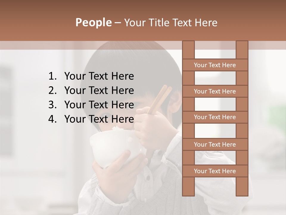 Dining Face Kitchen PowerPoint Template