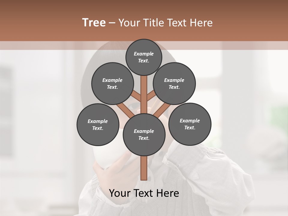 Dining Face Kitchen PowerPoint Template