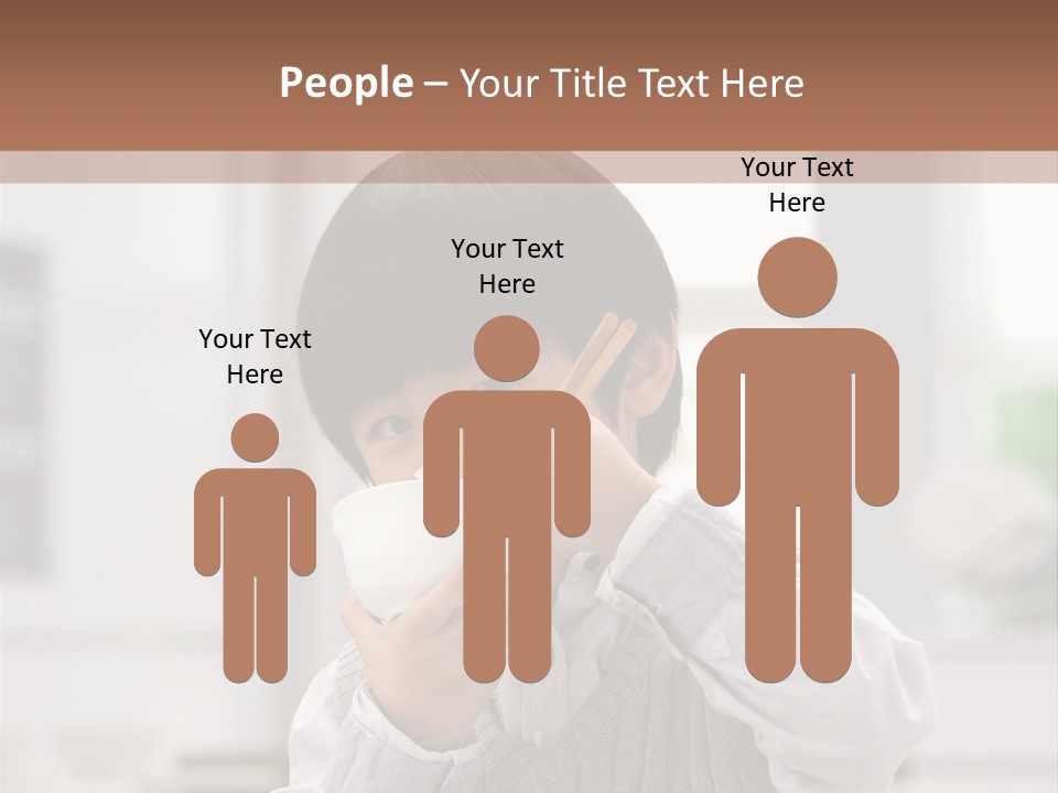 Dining Face Kitchen PowerPoint Template