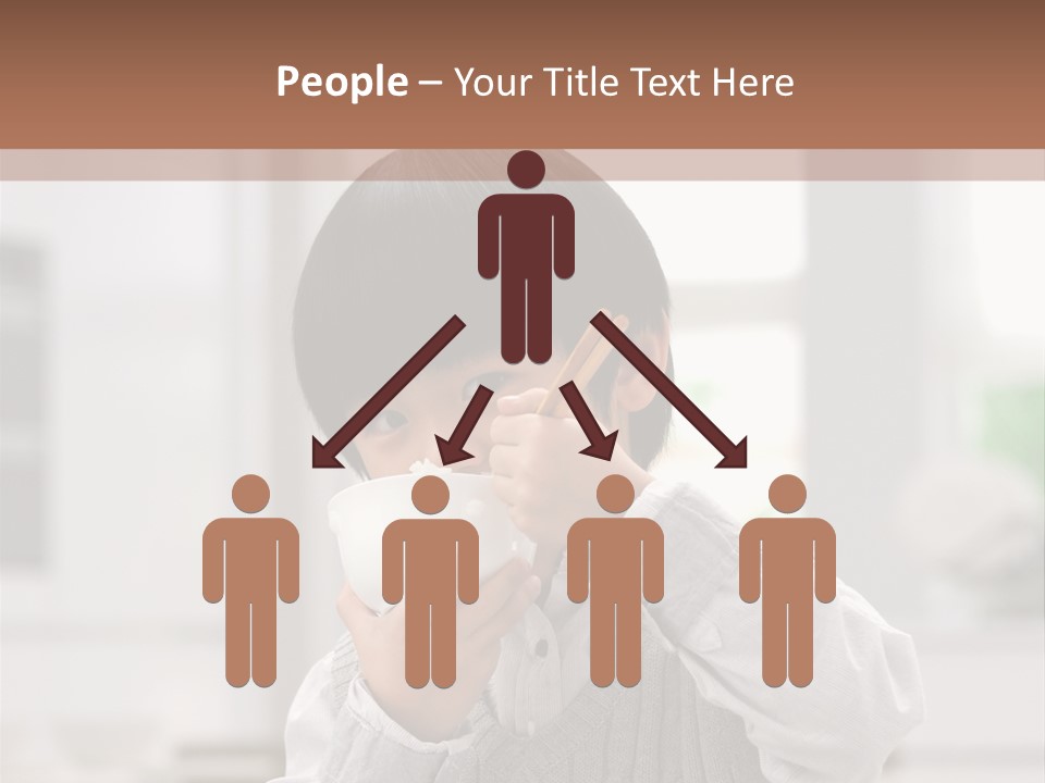 Dining Face Kitchen PowerPoint Template