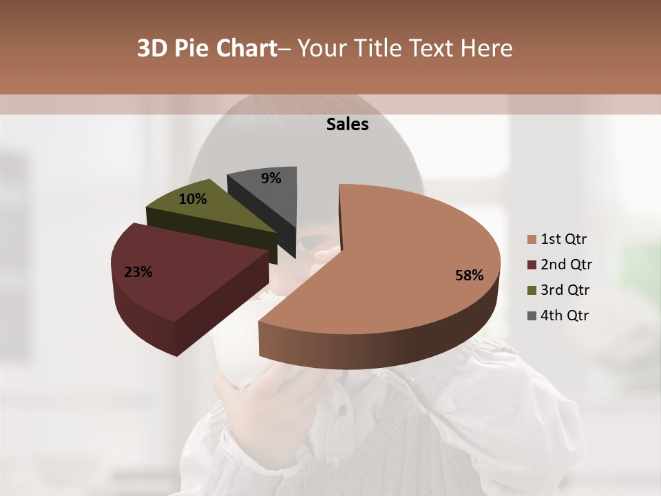 Dining Face Kitchen PowerPoint Template