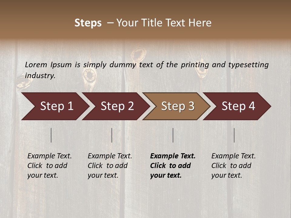 Parallel Paint Rot PowerPoint Template