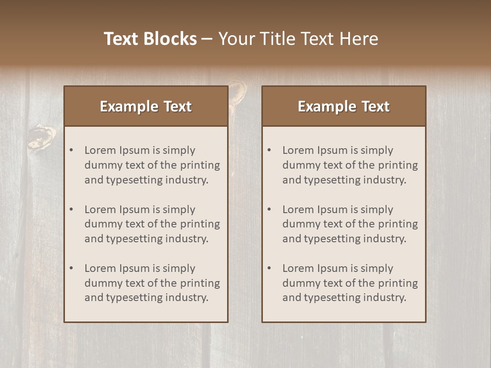 Parallel Paint Rot PowerPoint Template