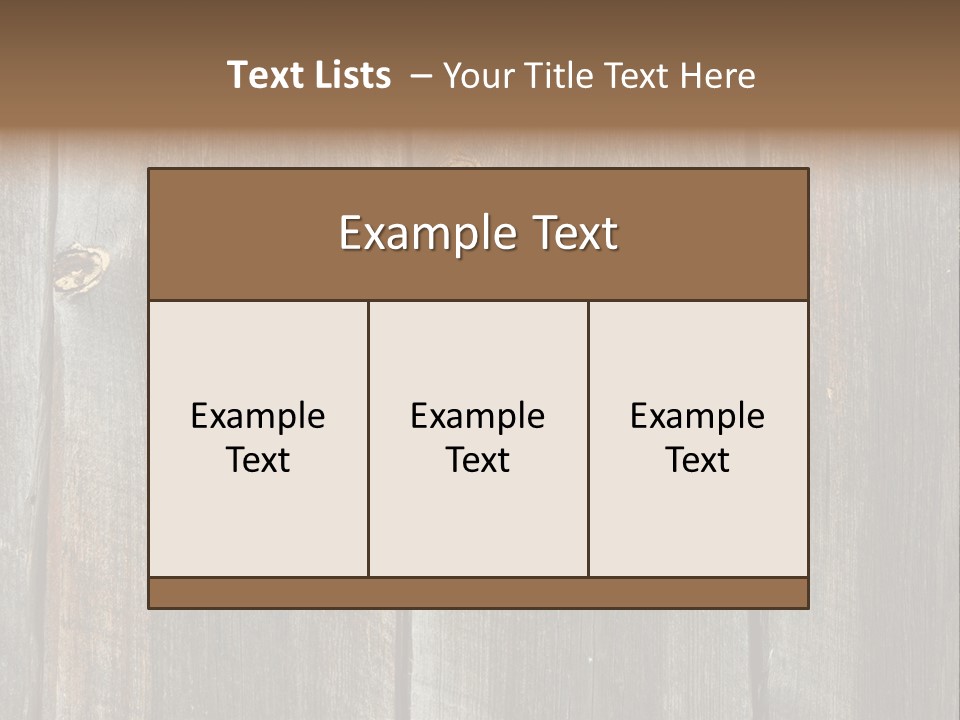 Parallel Paint Rot PowerPoint Template