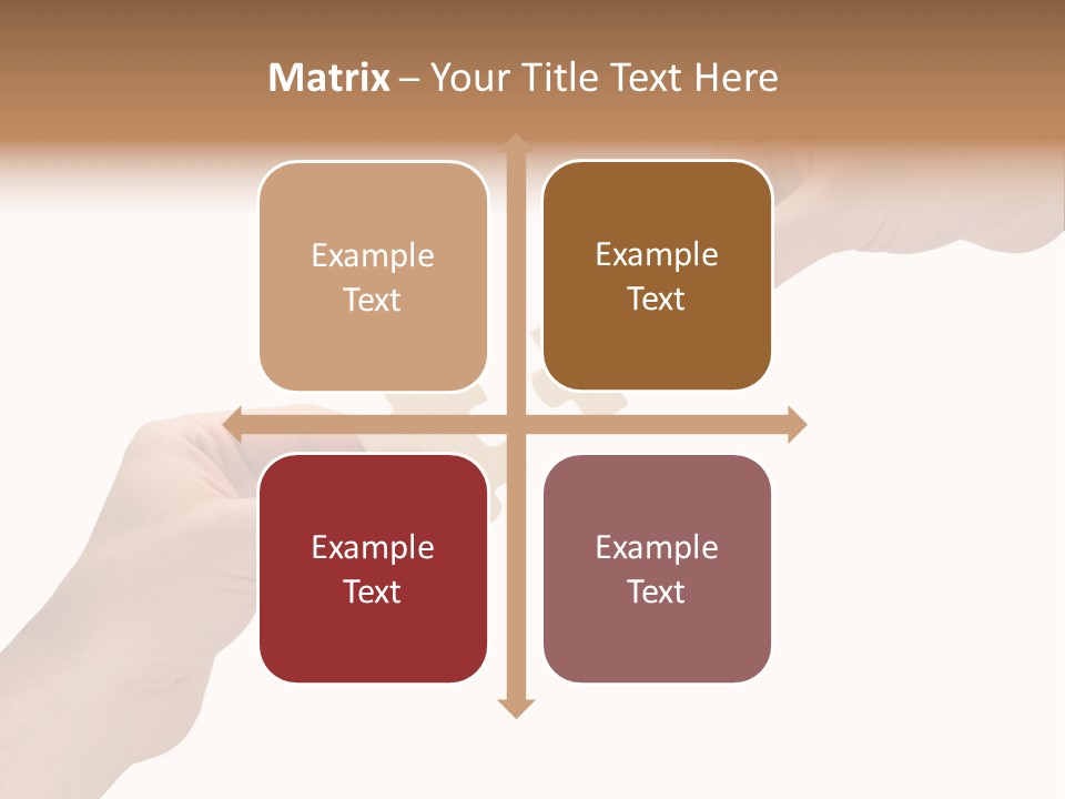 Individuality Togetherness Piece PowerPoint Template