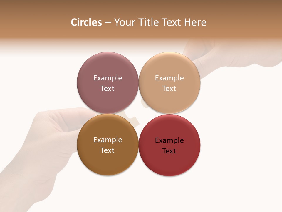 Individuality Togetherness Piece PowerPoint Template