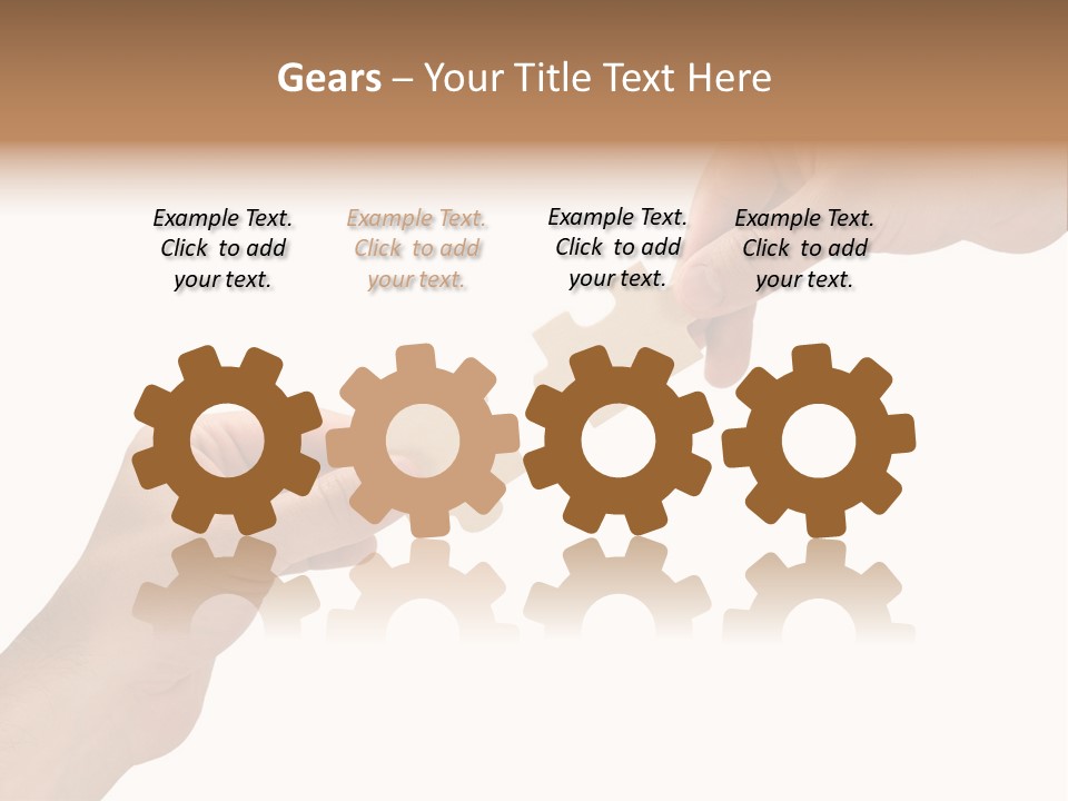 Individuality Togetherness Piece PowerPoint Template