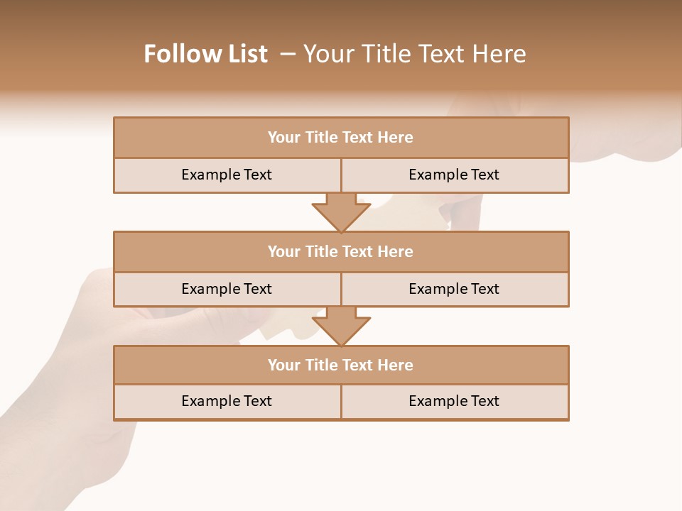 Individuality Togetherness Piece PowerPoint Template