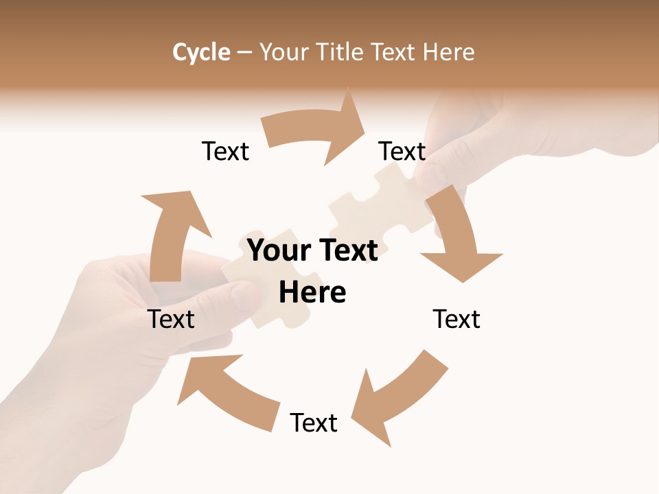 Individuality Togetherness Piece PowerPoint Template