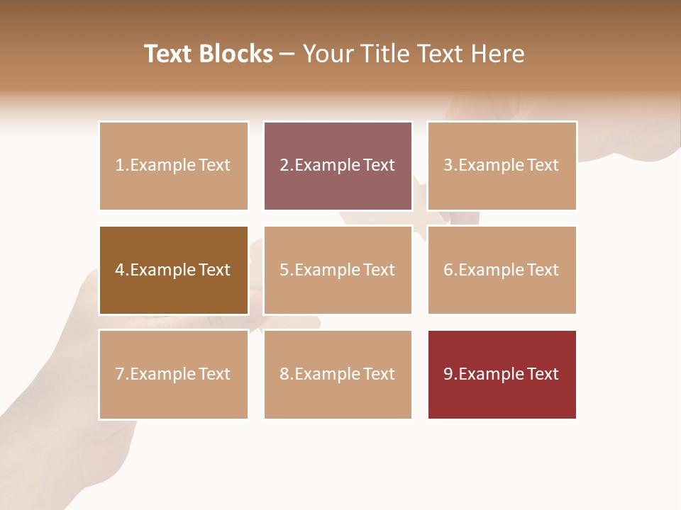 Individuality Togetherness Piece PowerPoint Template