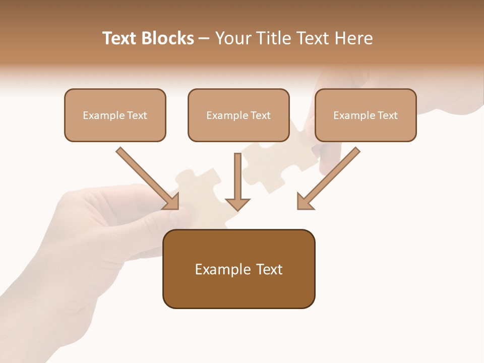 Individuality Togetherness Piece PowerPoint Template