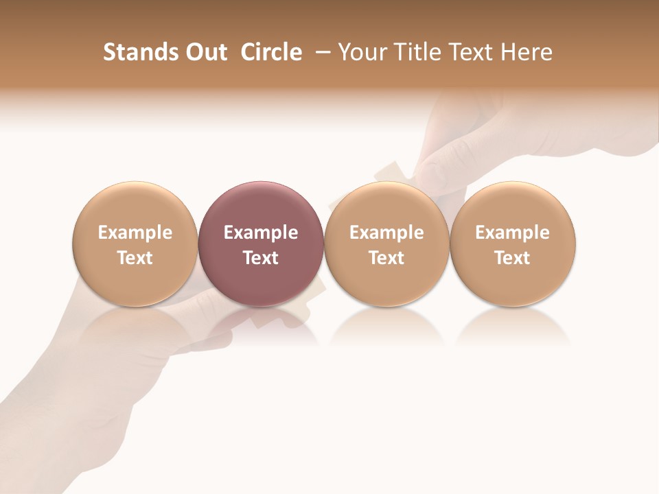 Individuality Togetherness Piece PowerPoint Template