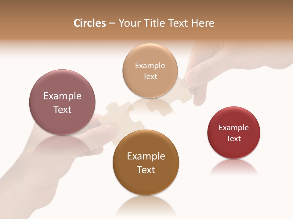 Individuality Togetherness Piece PowerPoint Template