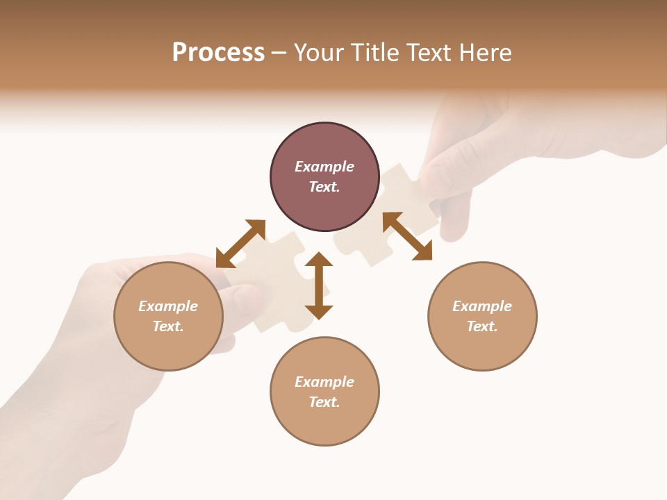 Individuality Togetherness Piece PowerPoint Template