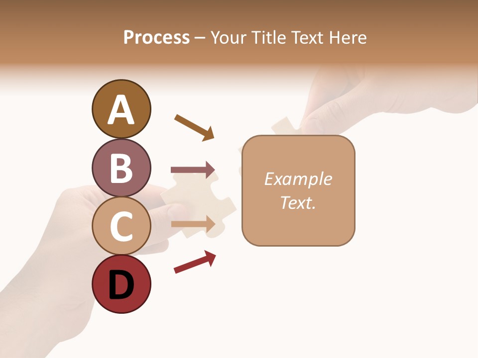 Individuality Togetherness Piece PowerPoint Template