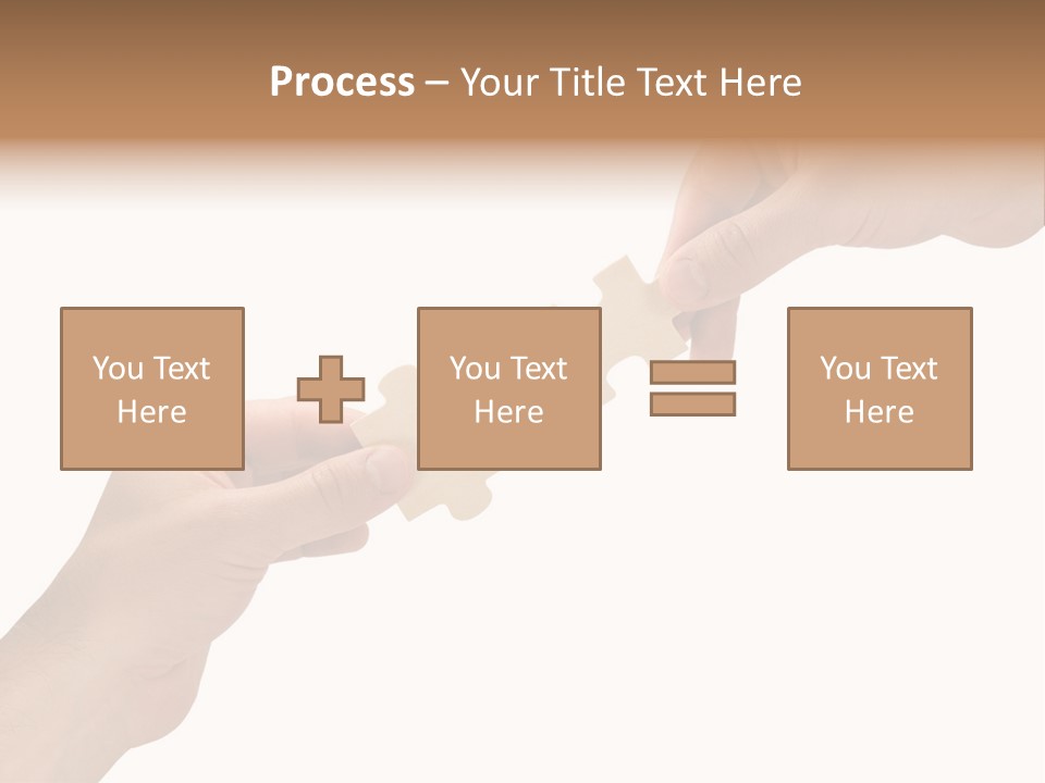 Individuality Togetherness Piece PowerPoint Template
