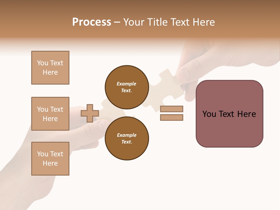 Individuality Togetherness Piece PowerPoint Template