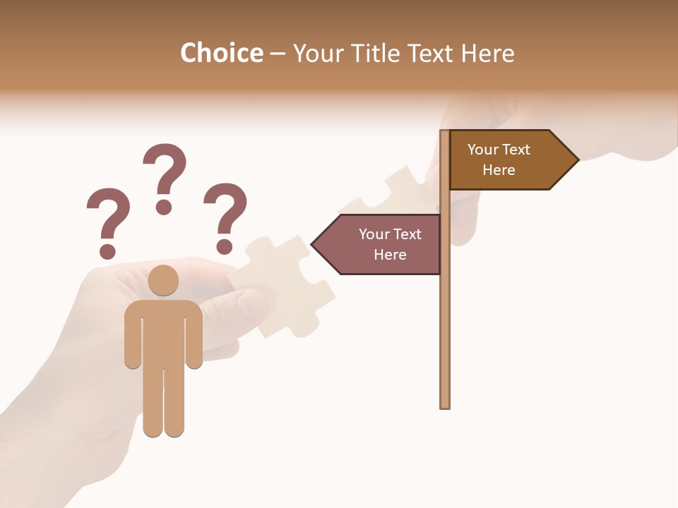 Individuality Togetherness Piece PowerPoint Template