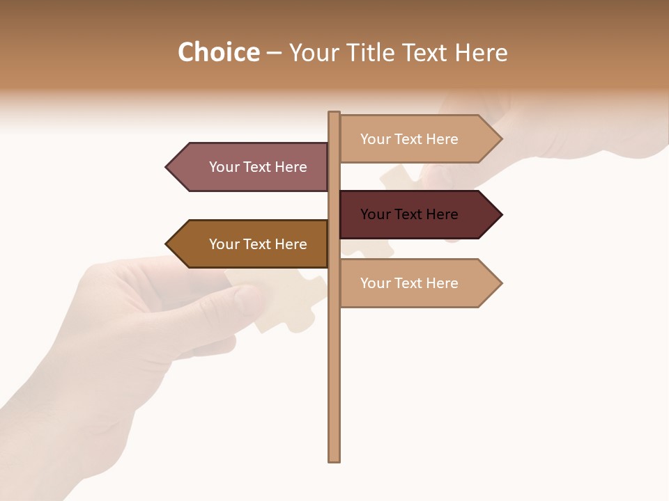Individuality Togetherness Piece PowerPoint Template