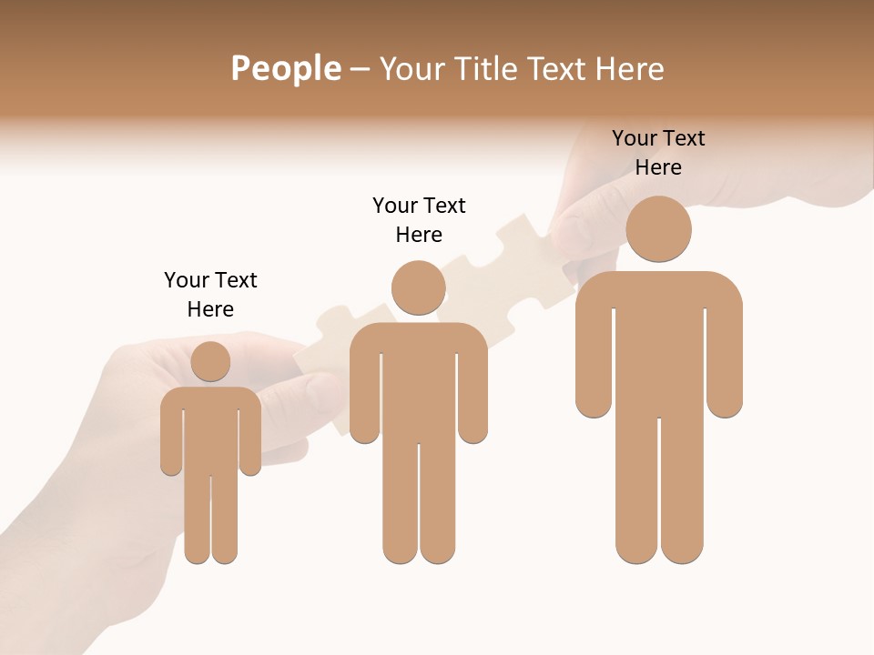 Individuality Togetherness Piece PowerPoint Template