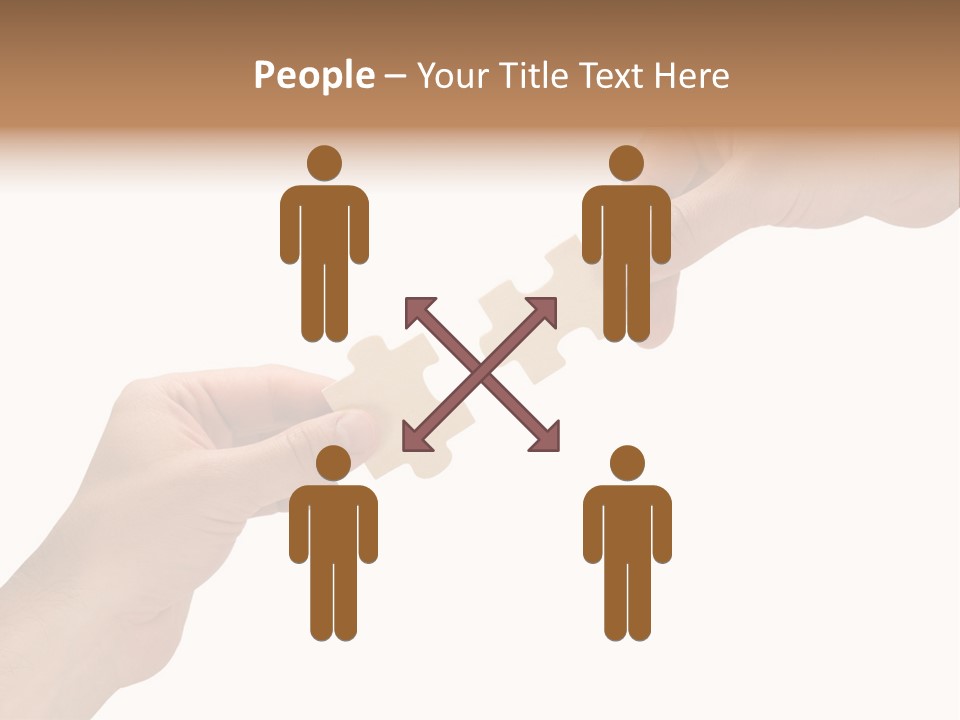 Individuality Togetherness Piece PowerPoint Template