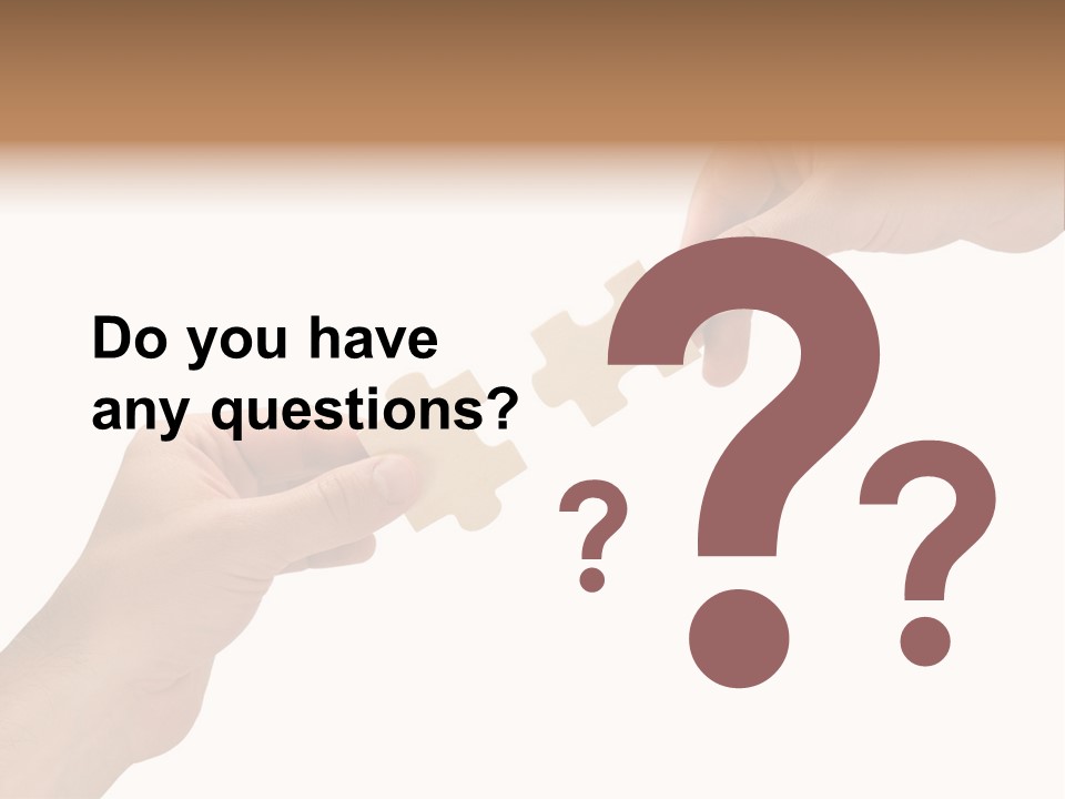 Individuality Togetherness Piece PowerPoint Template