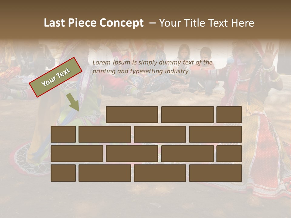 Person Jaipur Entertain PowerPoint Template