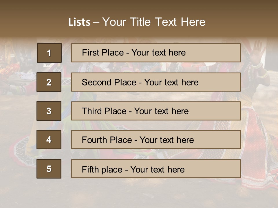 Person Jaipur Entertain PowerPoint Template