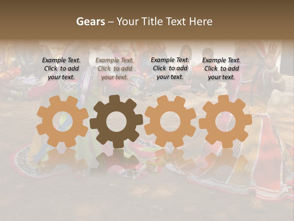 Person Jaipur Entertain PowerPoint Template