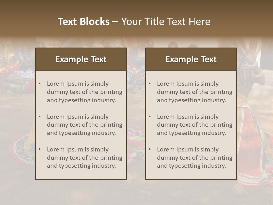 Person Jaipur Entertain PowerPoint Template