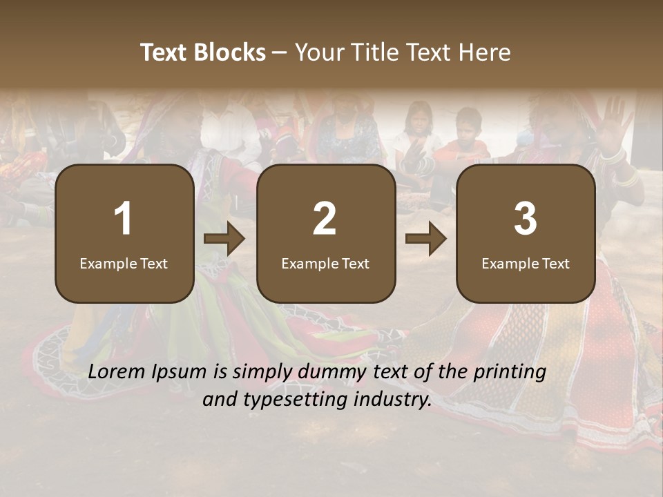 Person Jaipur Entertain PowerPoint Template