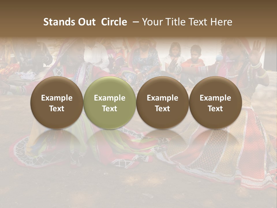 Person Jaipur Entertain PowerPoint Template