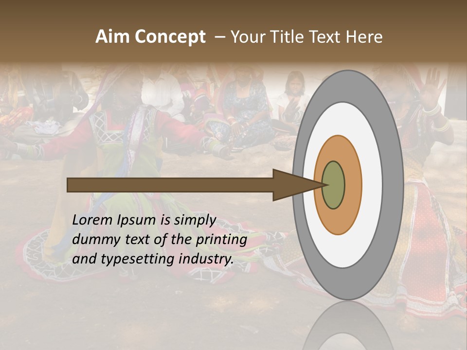 Person Jaipur Entertain PowerPoint Template