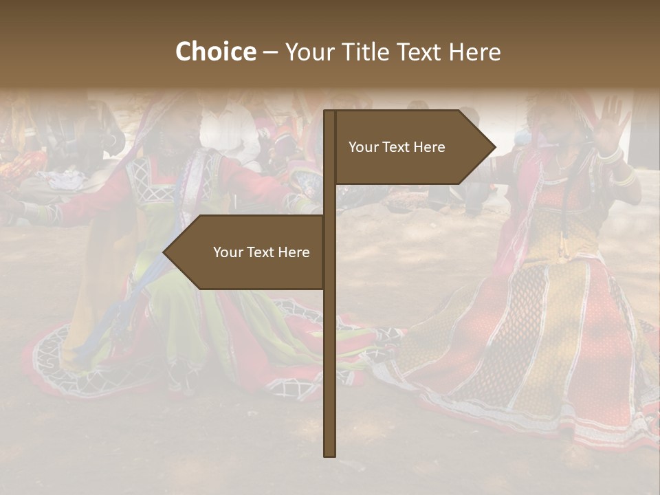 Person Jaipur Entertain PowerPoint Template