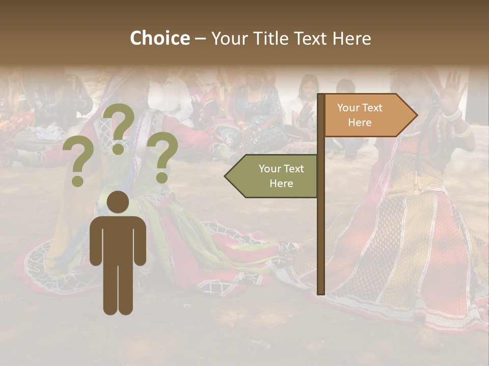 Person Jaipur Entertain PowerPoint Template