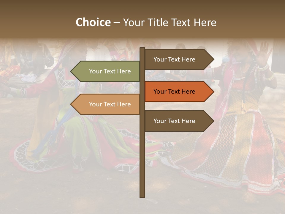 Person Jaipur Entertain PowerPoint Template