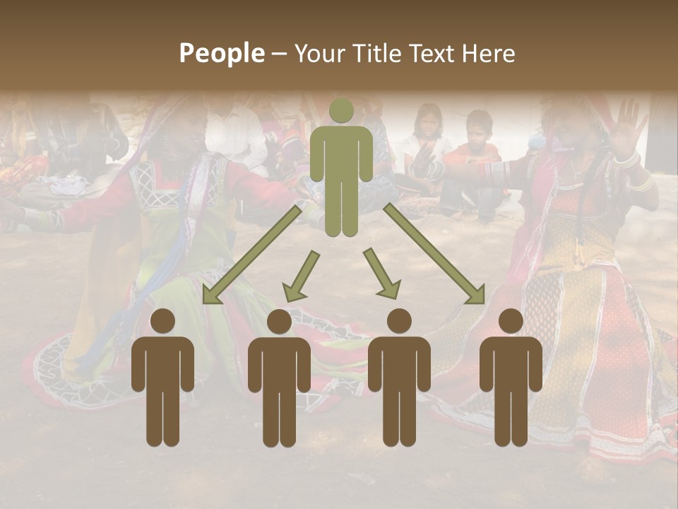 Person Jaipur Entertain PowerPoint Template