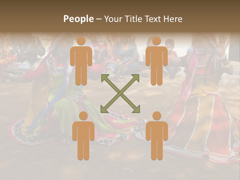 Person Jaipur Entertain PowerPoint Template