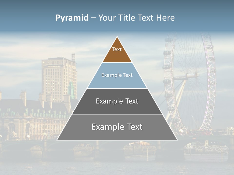 Landmark Thames England PowerPoint Template