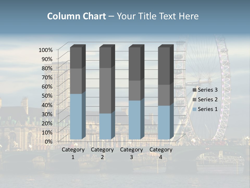 Landmark Thames England PowerPoint Template