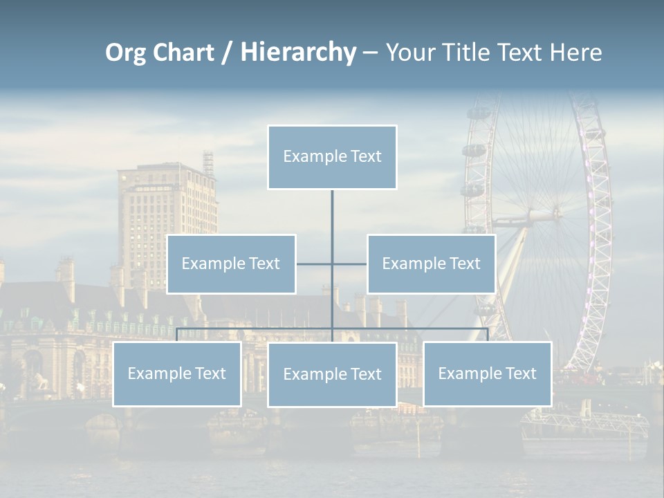 Landmark Thames England PowerPoint Template