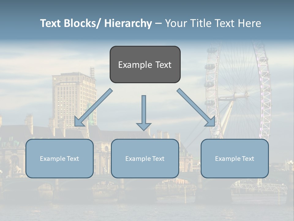 Landmark Thames England PowerPoint Template